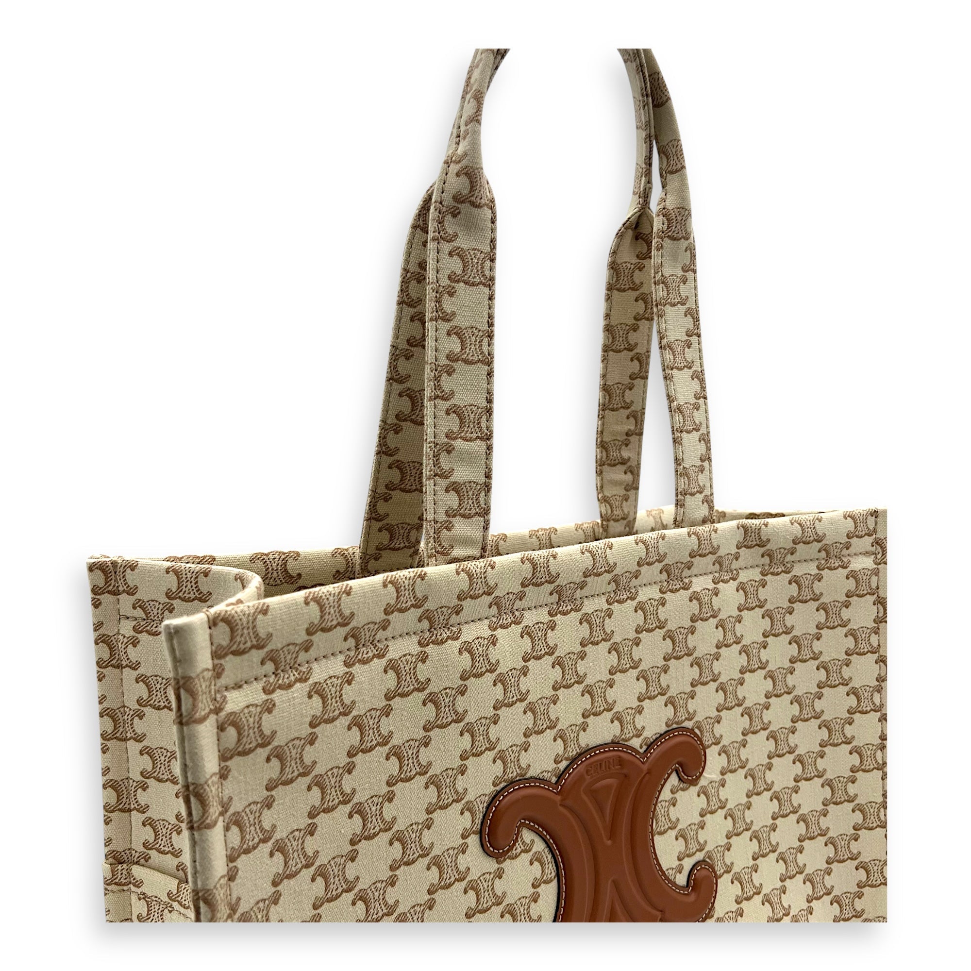 Cabas Thais Tote Bag Beige in Canvas