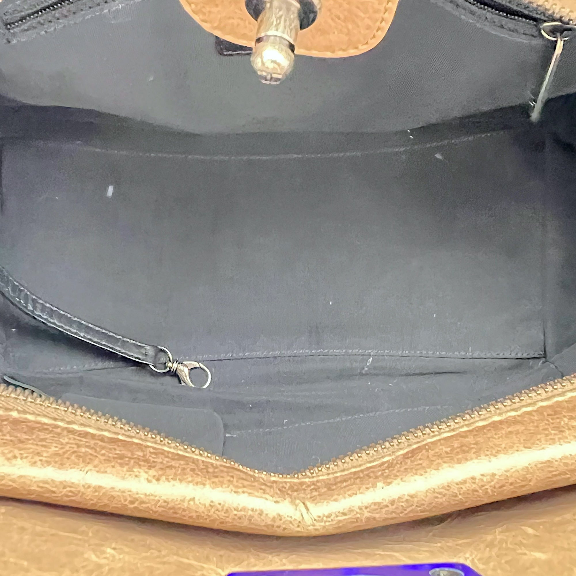 Boy Top Handle Bag Beige in Calfskin, Gunmetal hardware