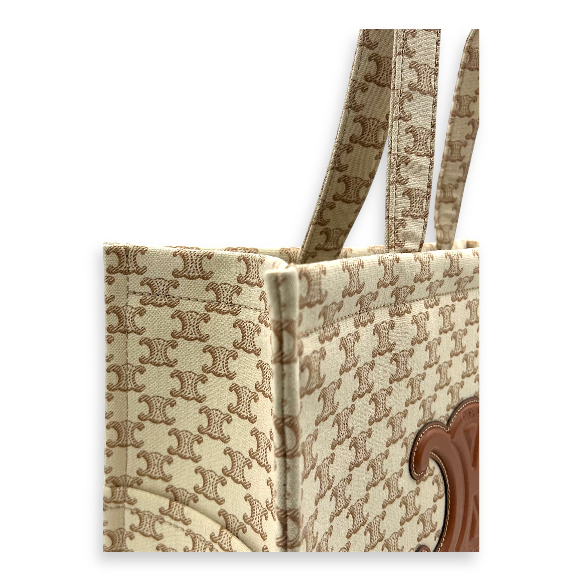 Cabas Thais Tote Bag Beige in Canvas