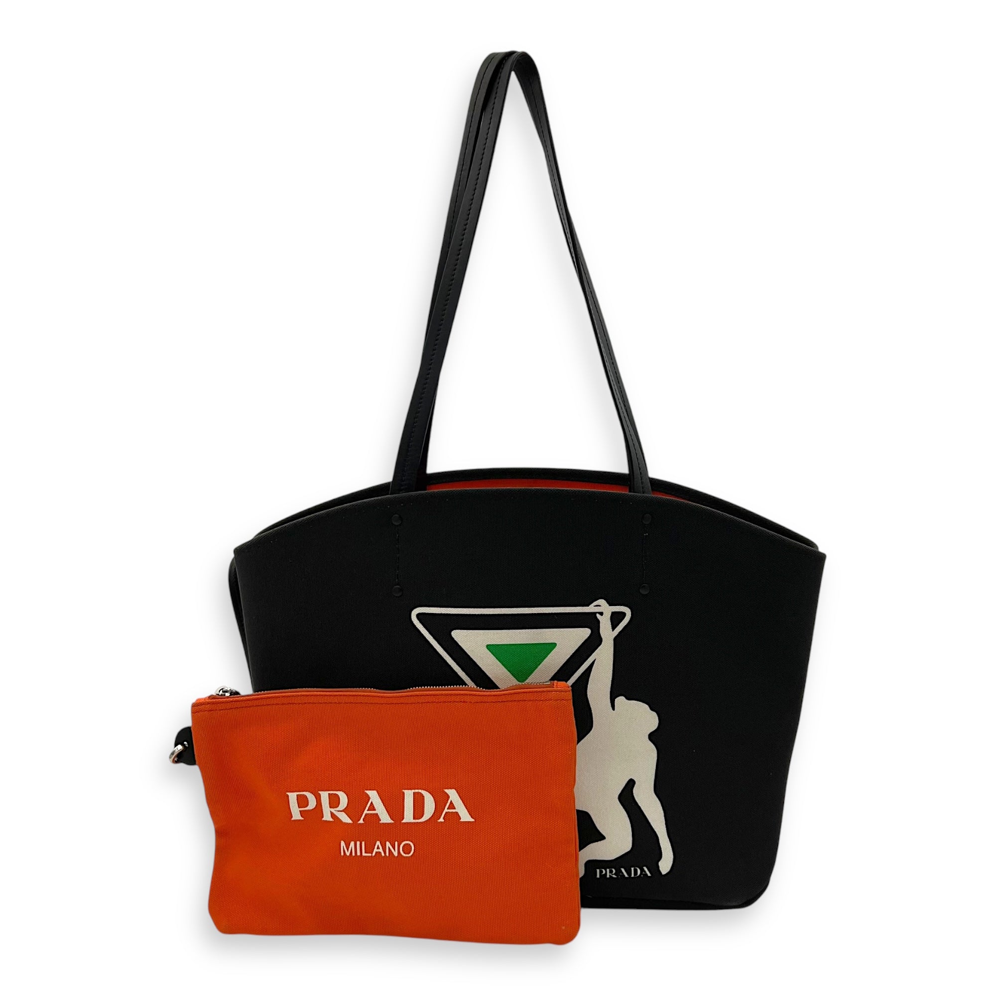 Canapa Tote Bag Black in Canvas