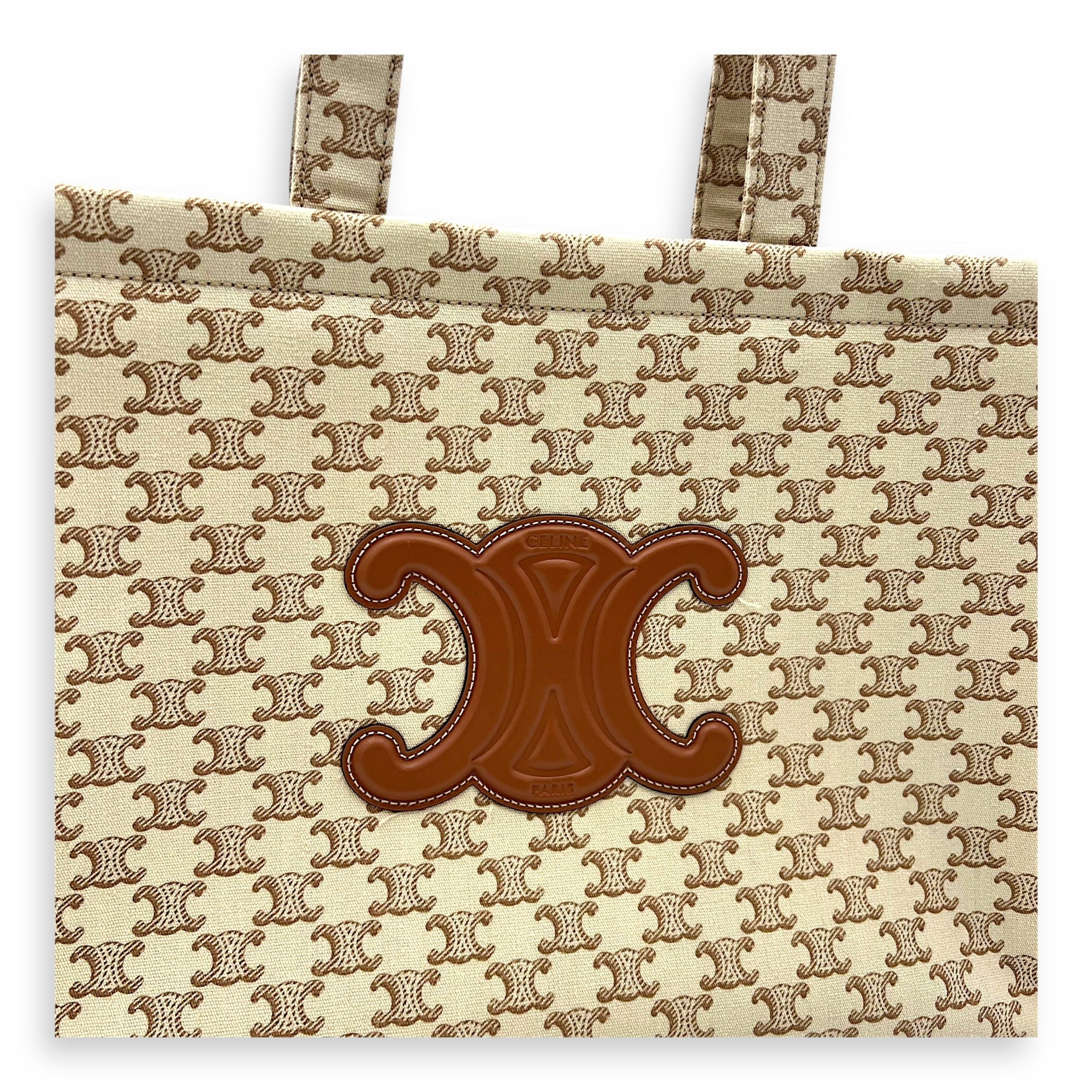 Cabas Thais Tote Bag Beige in Canvas
