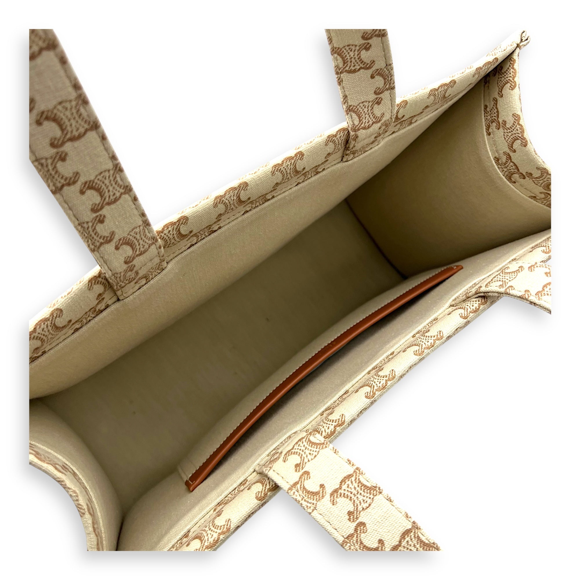 Cabas Thais Tote Bag Beige in Canvas