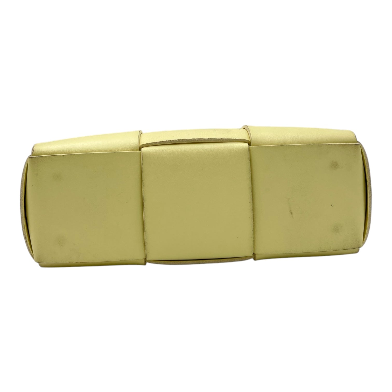 Arco Yellow Tote Bag in Lambskin