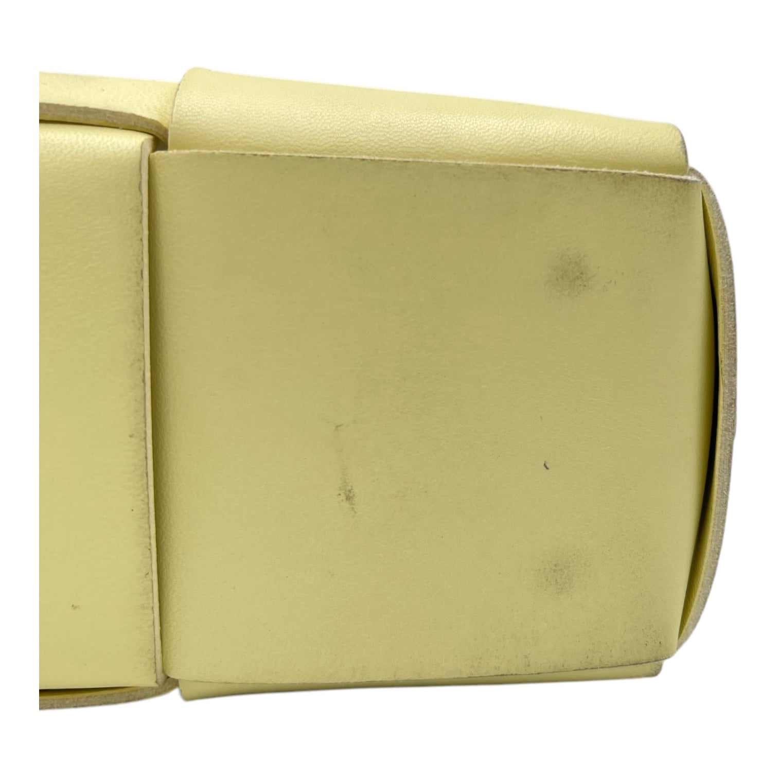 Arco Yellow Tote Bag in Lambskin