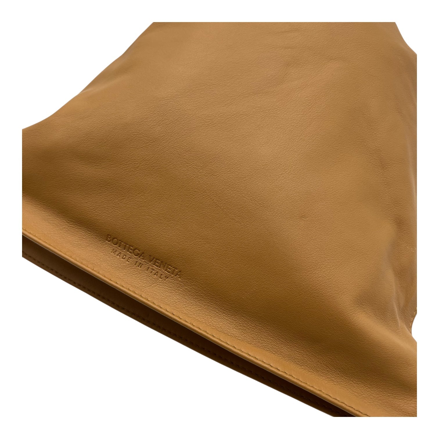 Twist Top Handle Bag Brown in Calfskin, Gold hardware