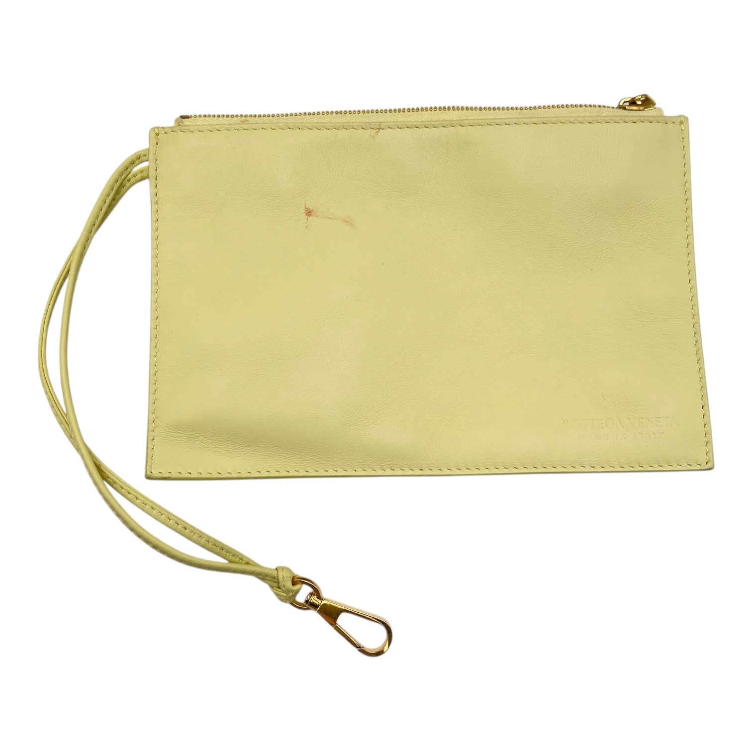 Arco Yellow Tote Bag in Lambskin