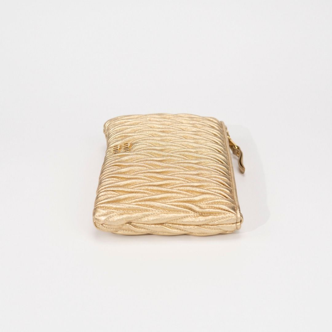 Miumiu hand-held bag pyrite color