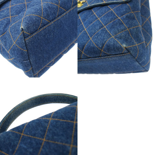 Chanel 1996-1997 Denim Quilted Kelly 30