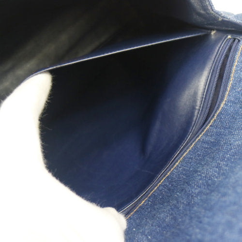 Chanel 1996-1997 Denim Quilted Kelly 30