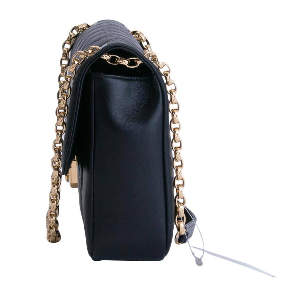 Chanel Flap Bag Black Lambskin GHW