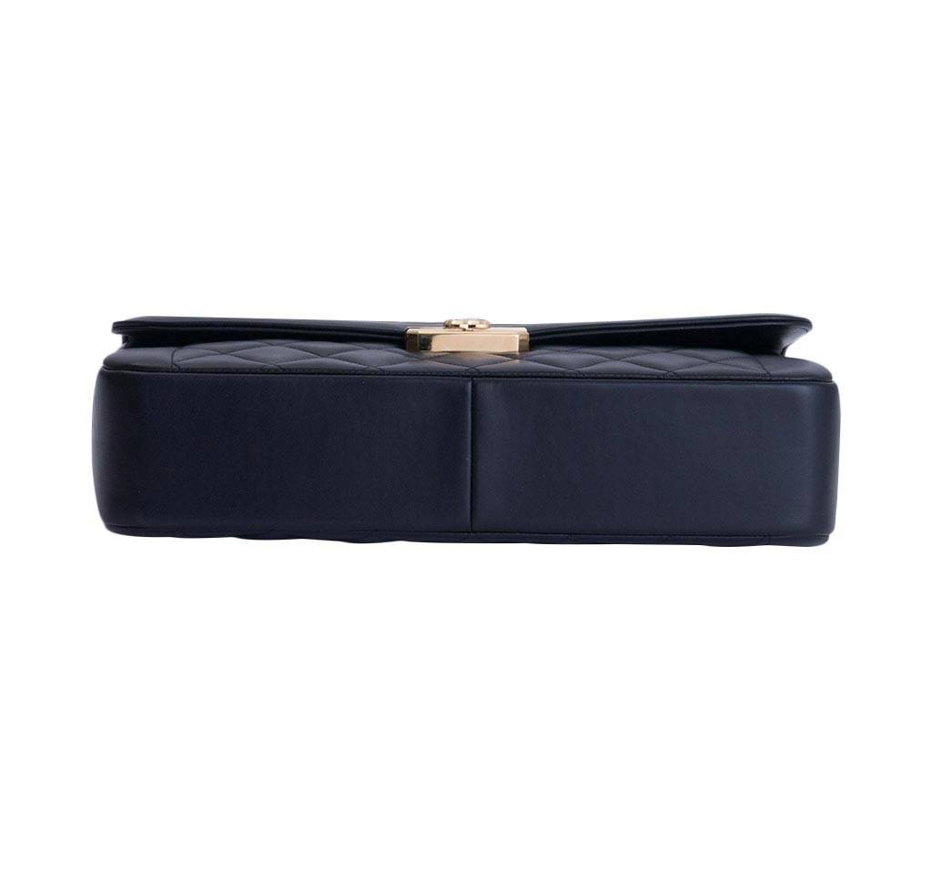 Chanel Flap Bag Black Lambskin GHW
