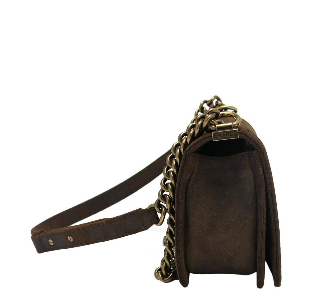 Chanel Boy Bag Flap Brown