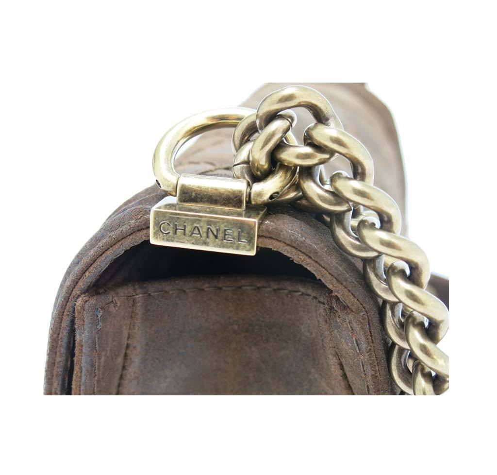 Chanel Boy Bag Flap Brown