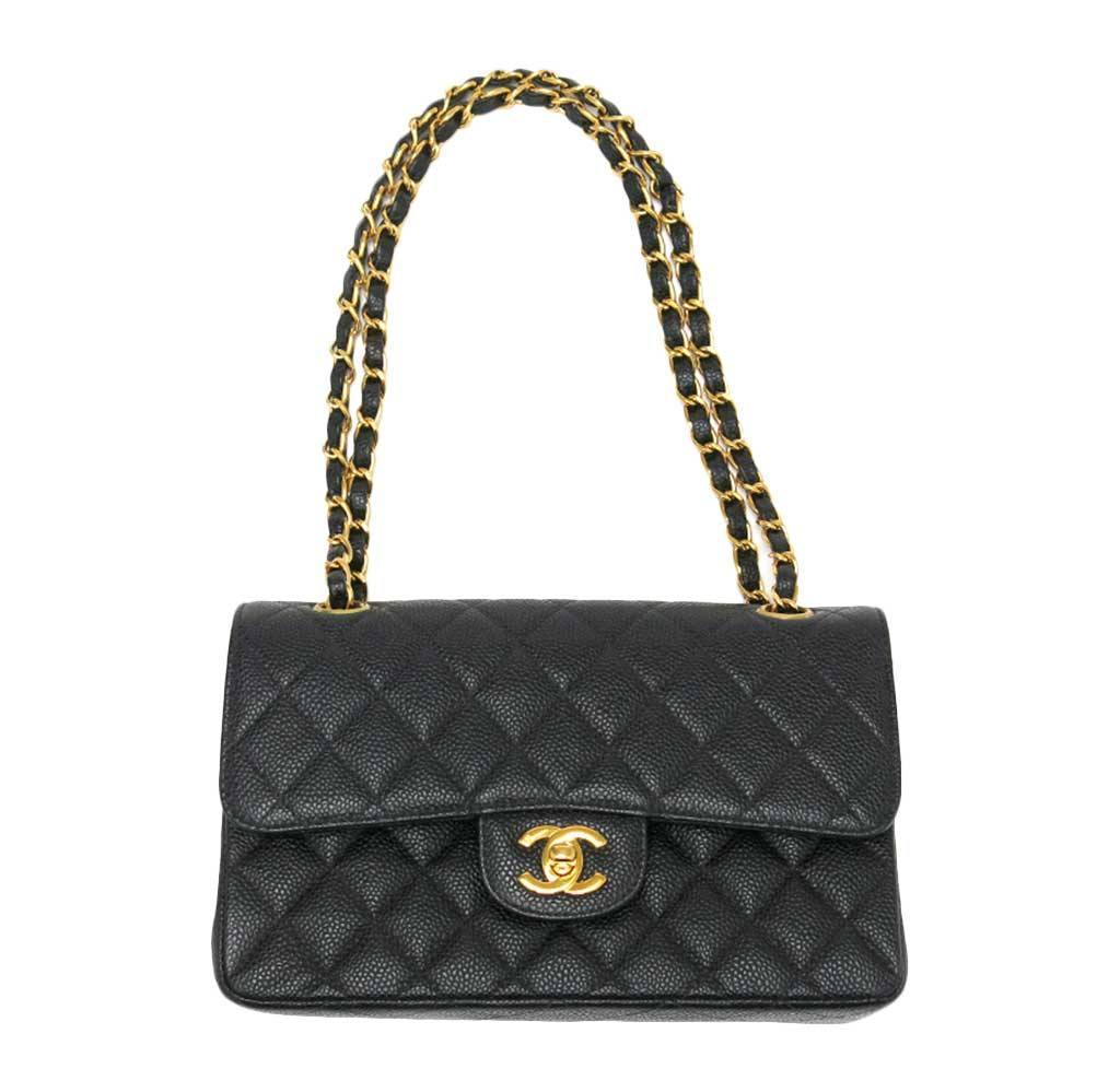 Chanel Classic Double Flap Bag Black