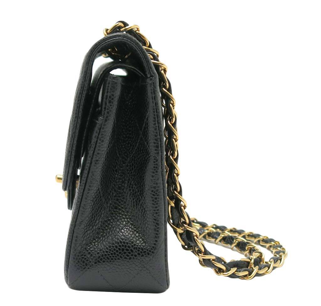 Chanel Classic Double Flap Bag Black