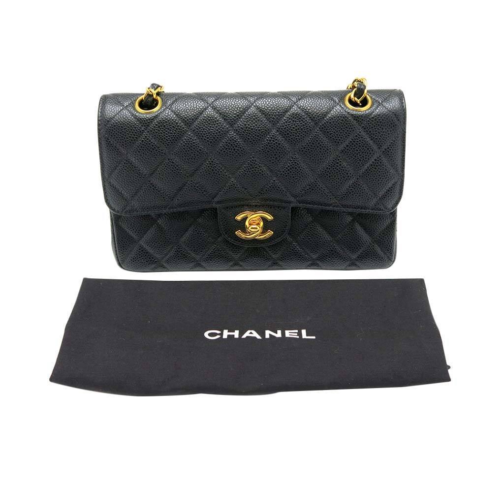 Chanel Classic Double Flap Bag Black