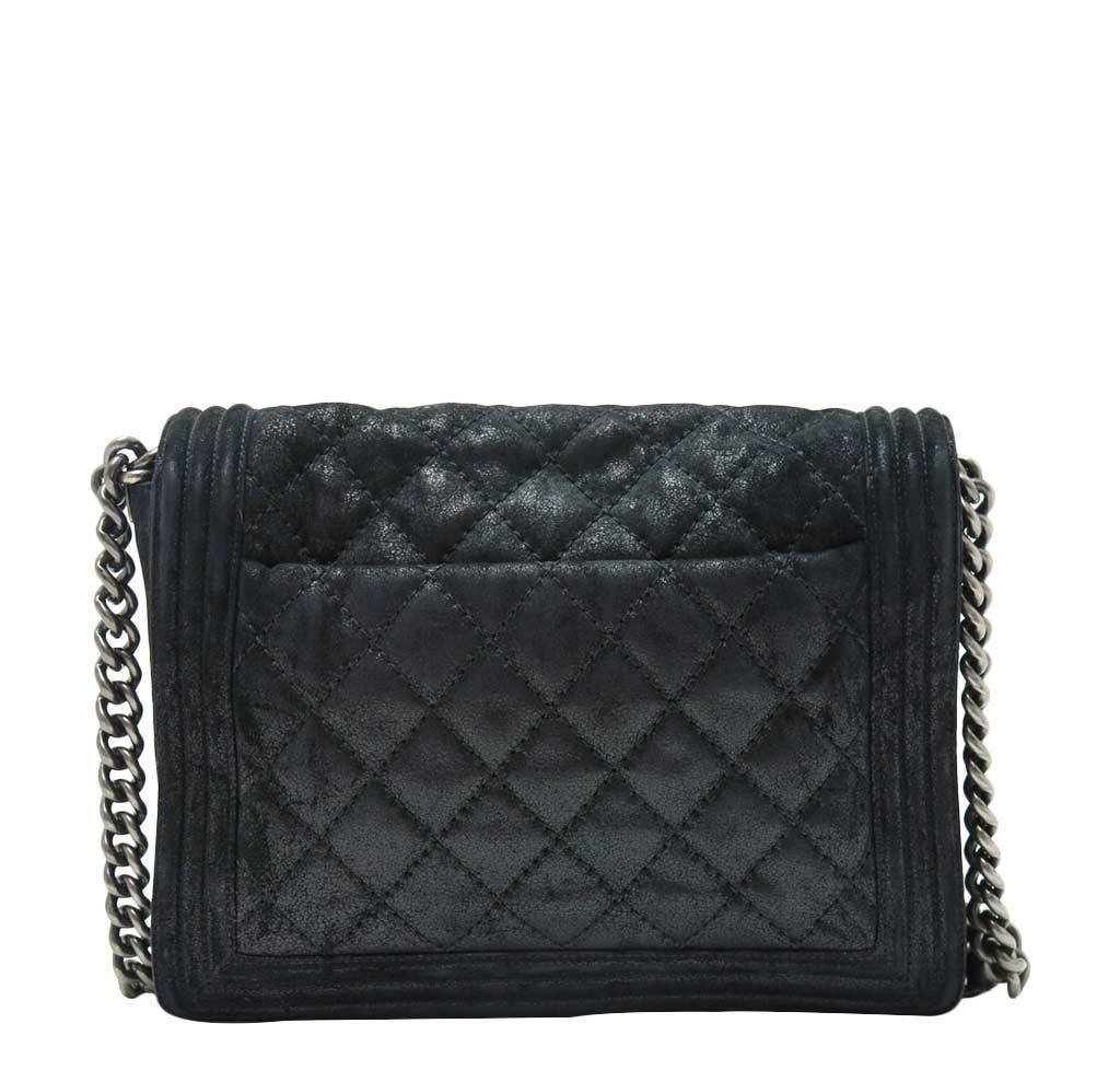 Chanel Boy Bag Black Lambskin