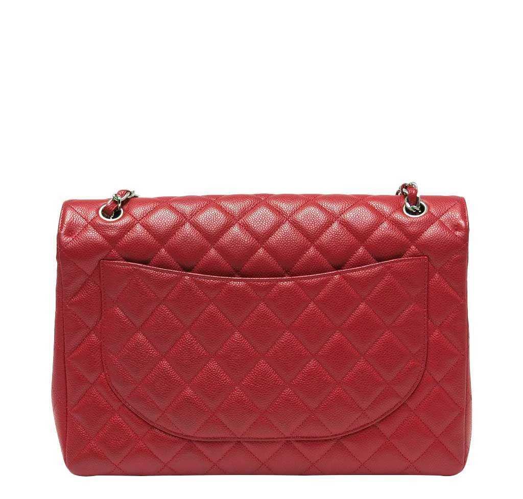Chanel Single Flap Bag Red