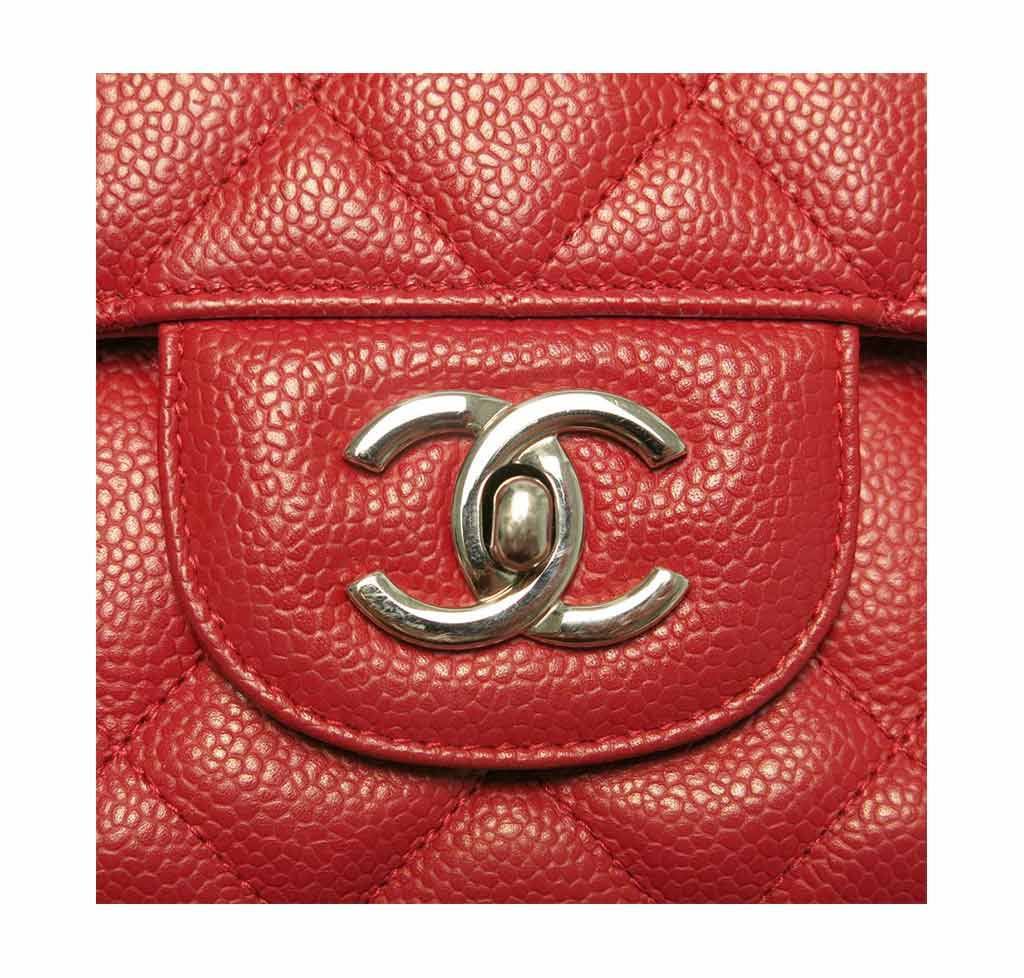 Chanel Single Flap Bag Red