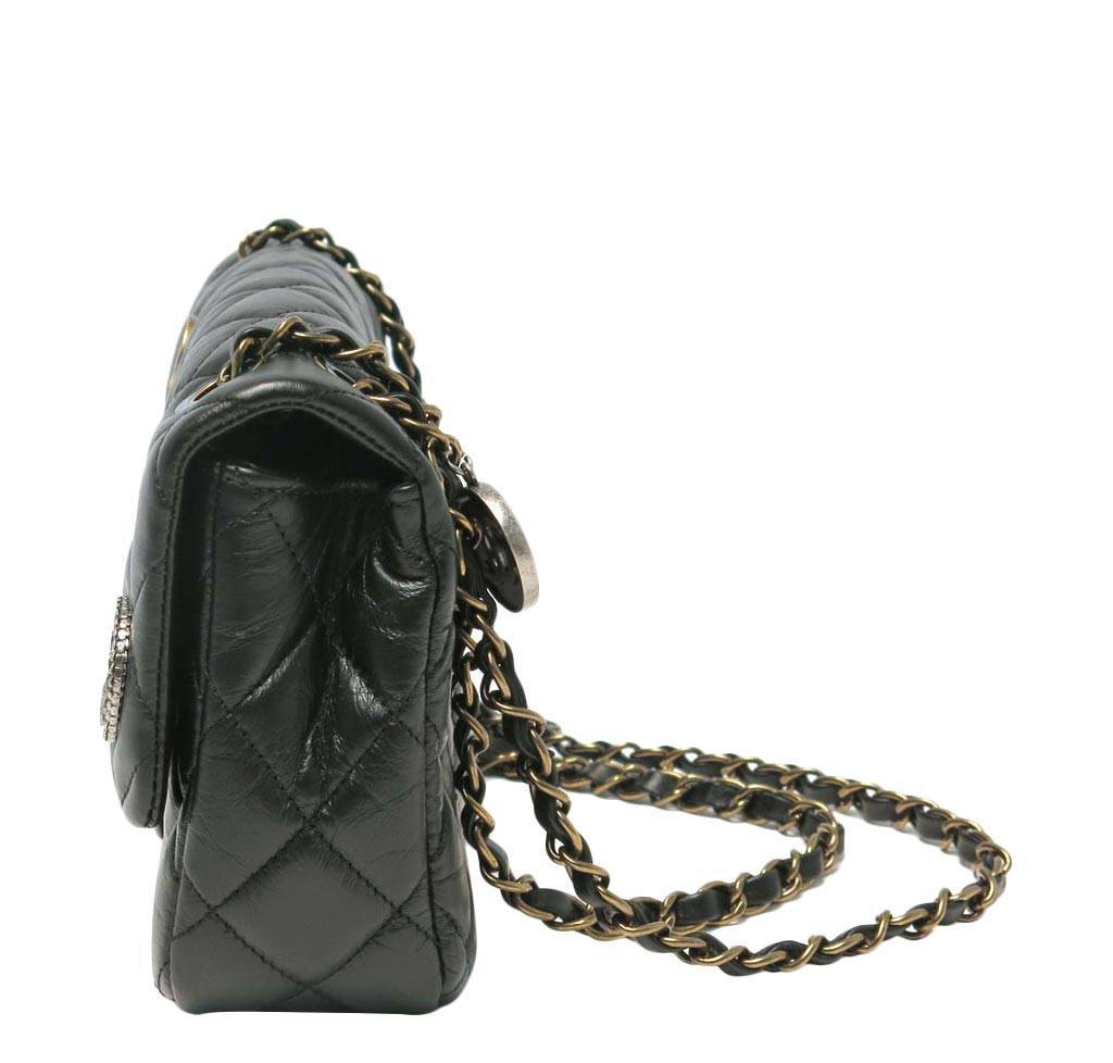 Chanel Classic Flap Lucky Charms Black - Limited Edition