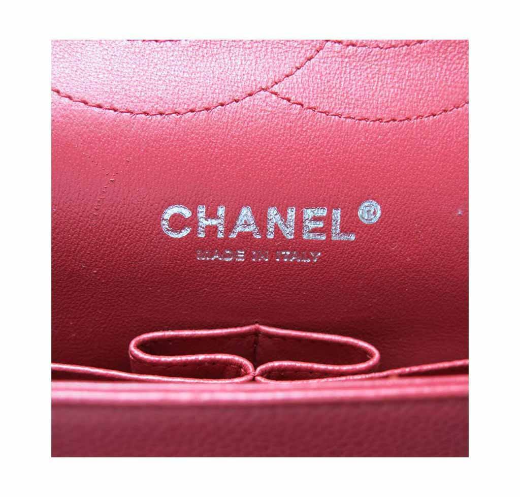 Chanel Double Flap Jumbo Bag Red