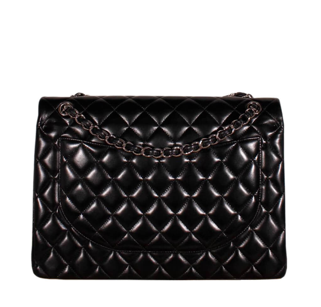 Chanel 2.55 Maxi Jumbo XL Double Flap Bag Black