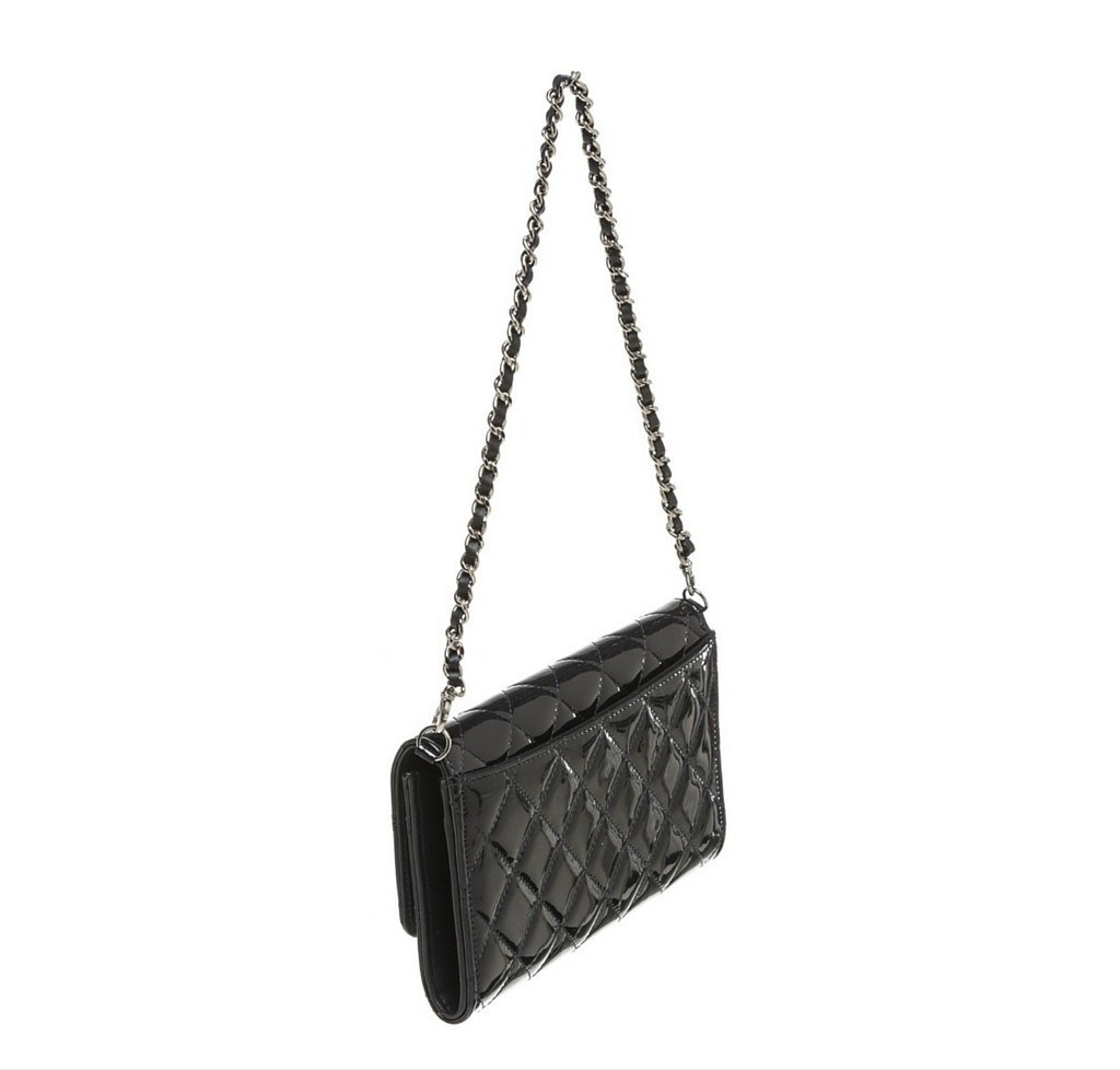 Chanel Pochette Bag Navy Blue