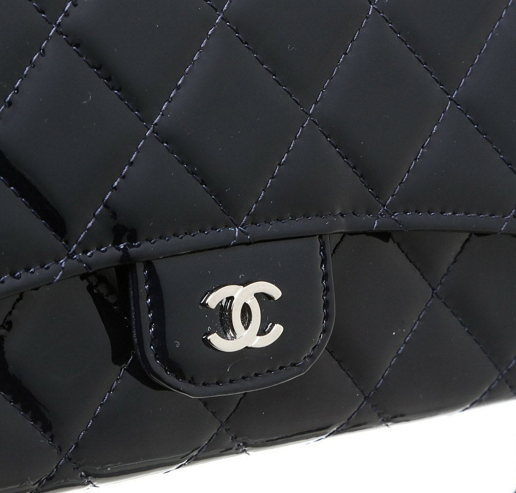 Chanel Pochette Bag Navy Blue