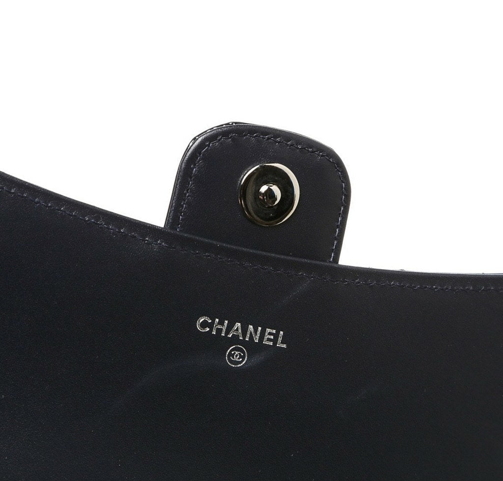 Chanel Pochette Bag Navy Blue