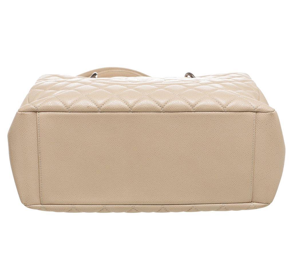 Chanel Grand Shopper Tote Bag Beige