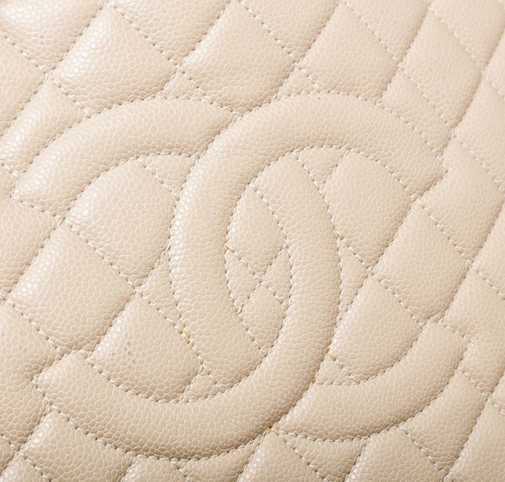 Chanel Grand Shopper Tote Bag Beige