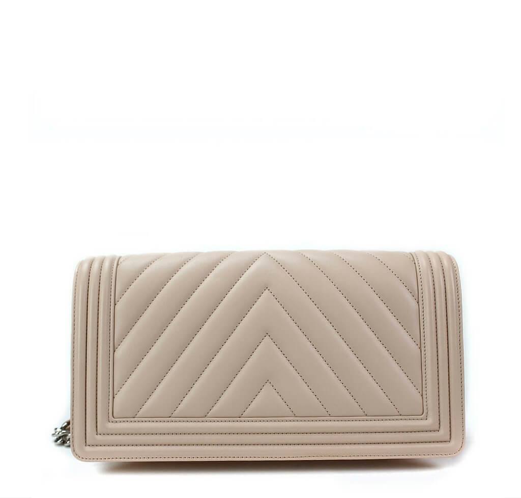 Chanel Boy Bag Flap Light Beige