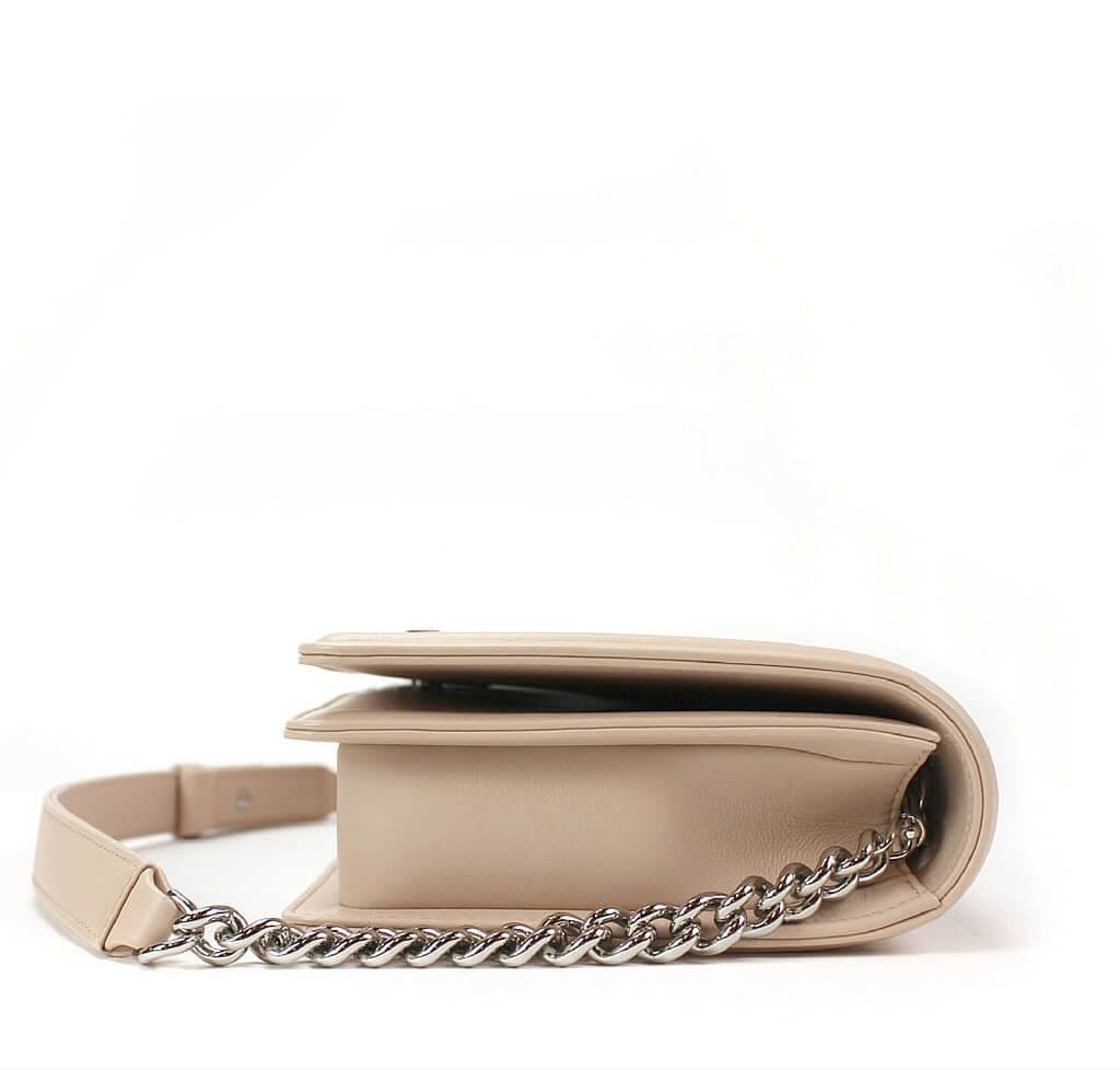 Chanel Boy Bag Flap Light Beige