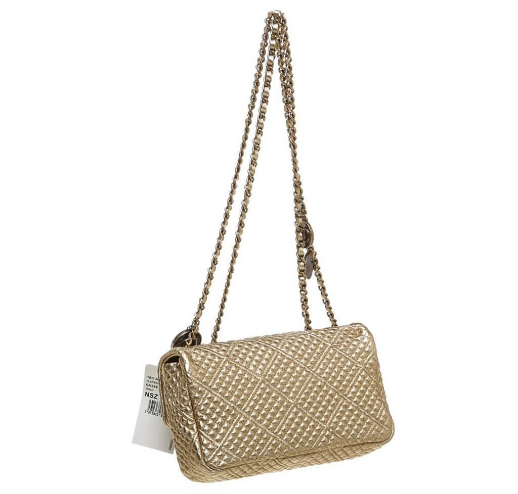 Chanel 15C Coin Classic Bag Gold