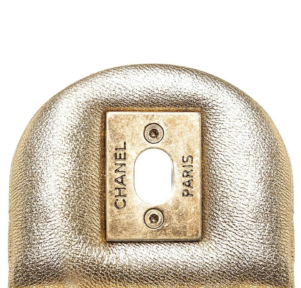 Chanel 15C Coin Classic Bag Gold