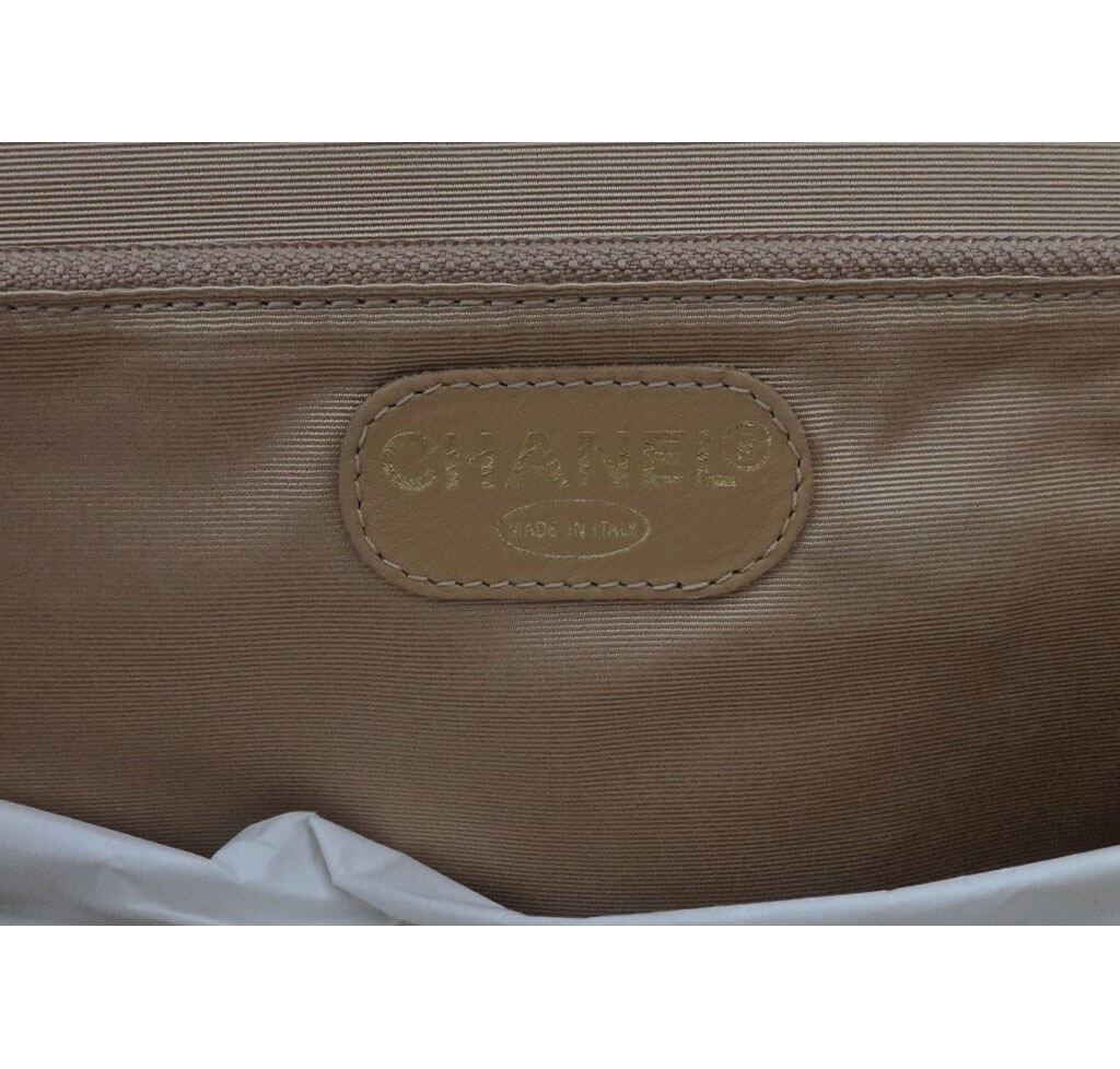 Chanel Classic Single Flap Bag Rattan Wicker