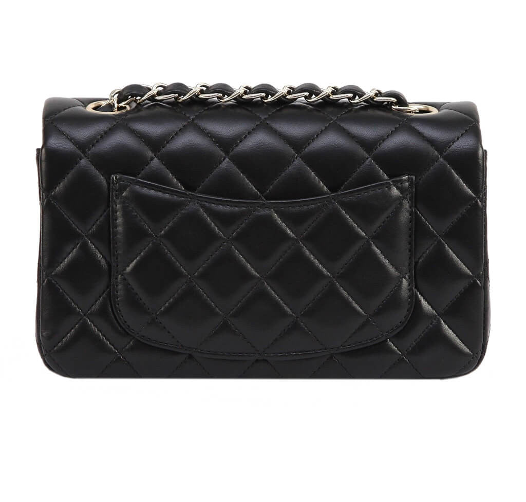 Chanel Mini Shoulder Bag Black Gold Hardware
