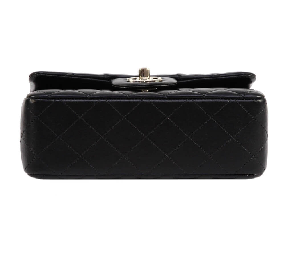 Chanel Mini Shoulder Bag Black Gold Hardware