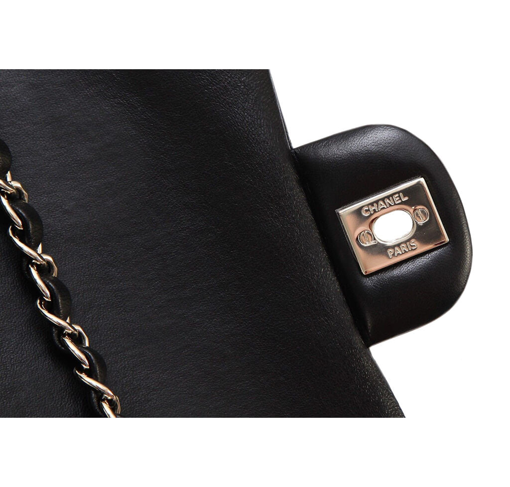 Chanel Mini Shoulder Bag Black Gold Hardware