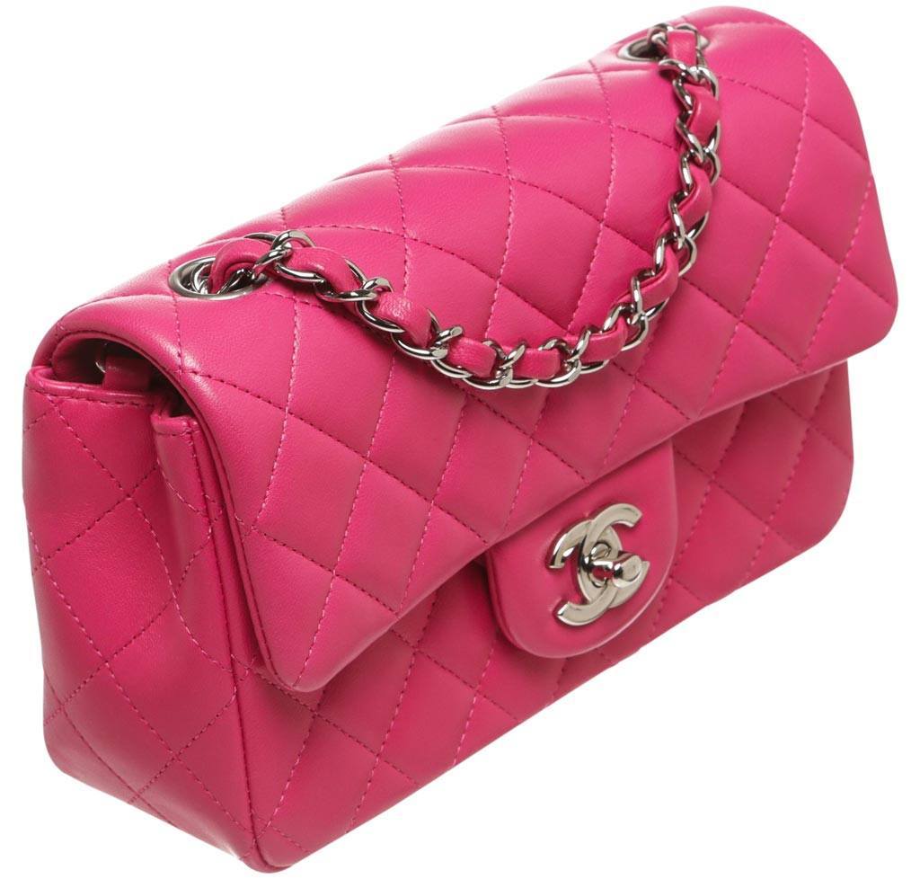 Chanel Mini Classic Flap Bag Pink