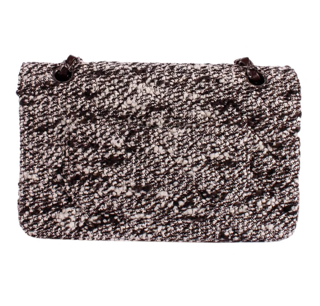 Chanel 2.55 Medium Bag Tweed Multi-Color