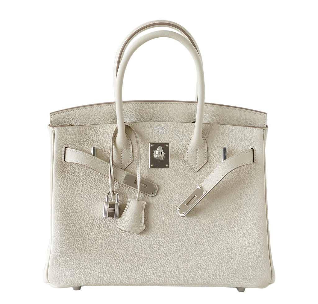 Hermès Birkin 30 Craie PHW