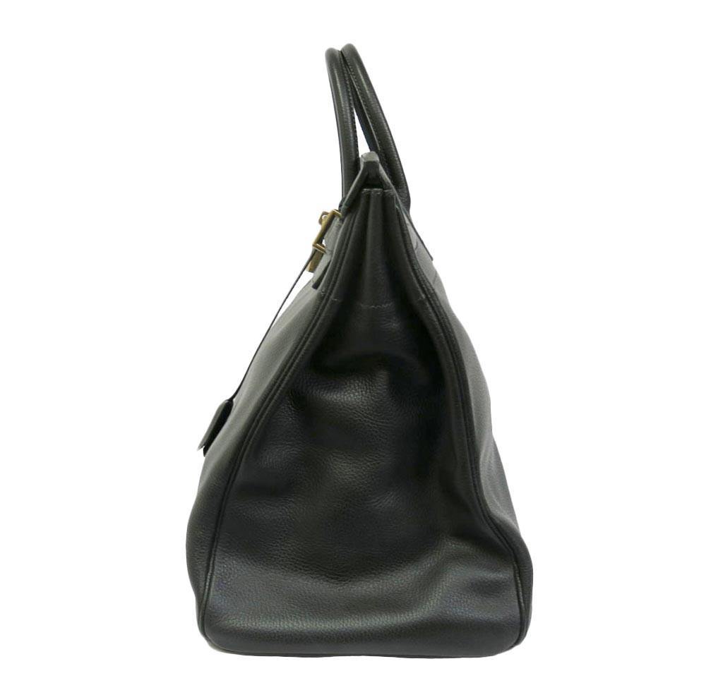 Hermès HAC Bag 45 Black
