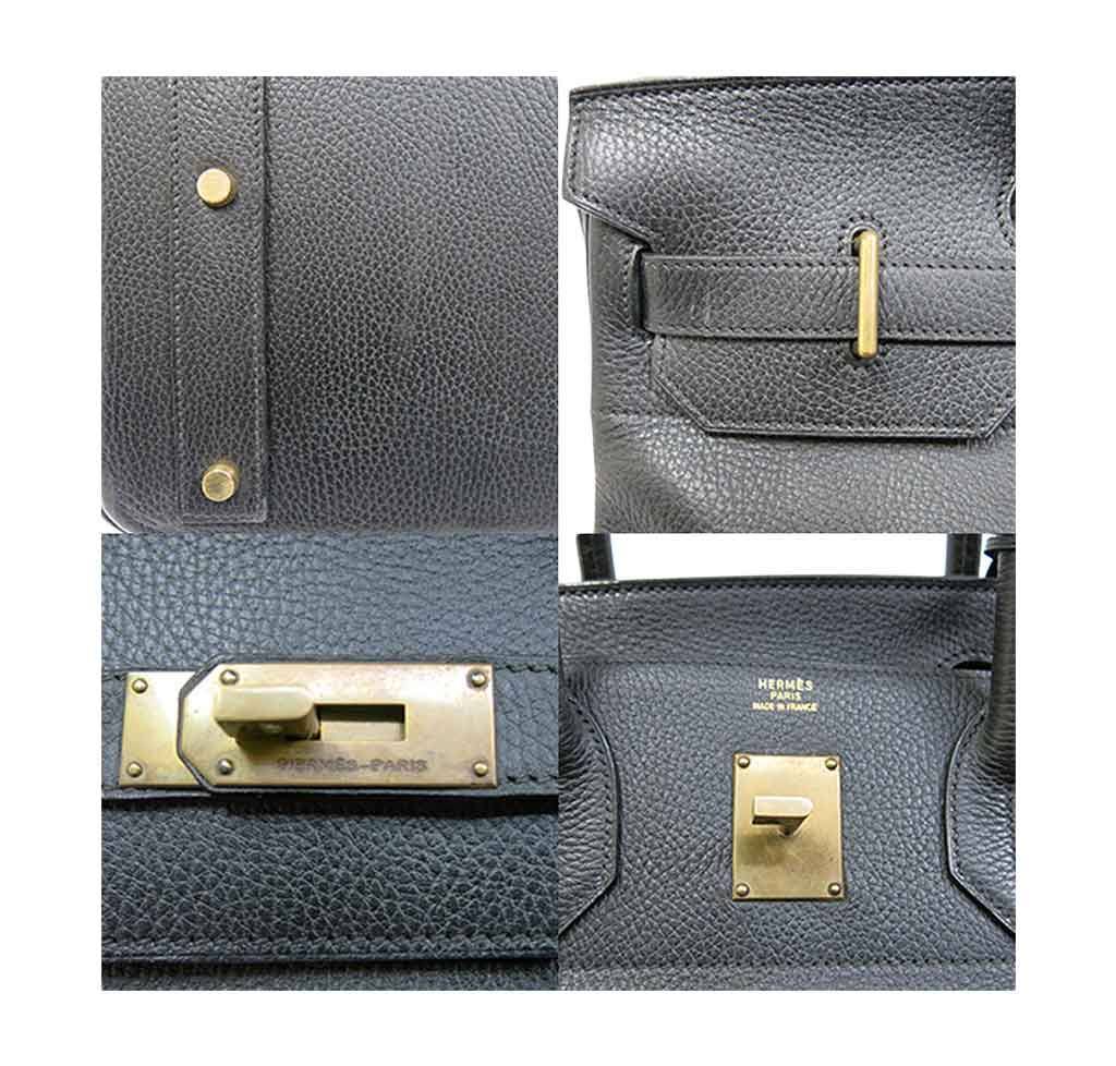 Hermès HAC Bag 45 Black