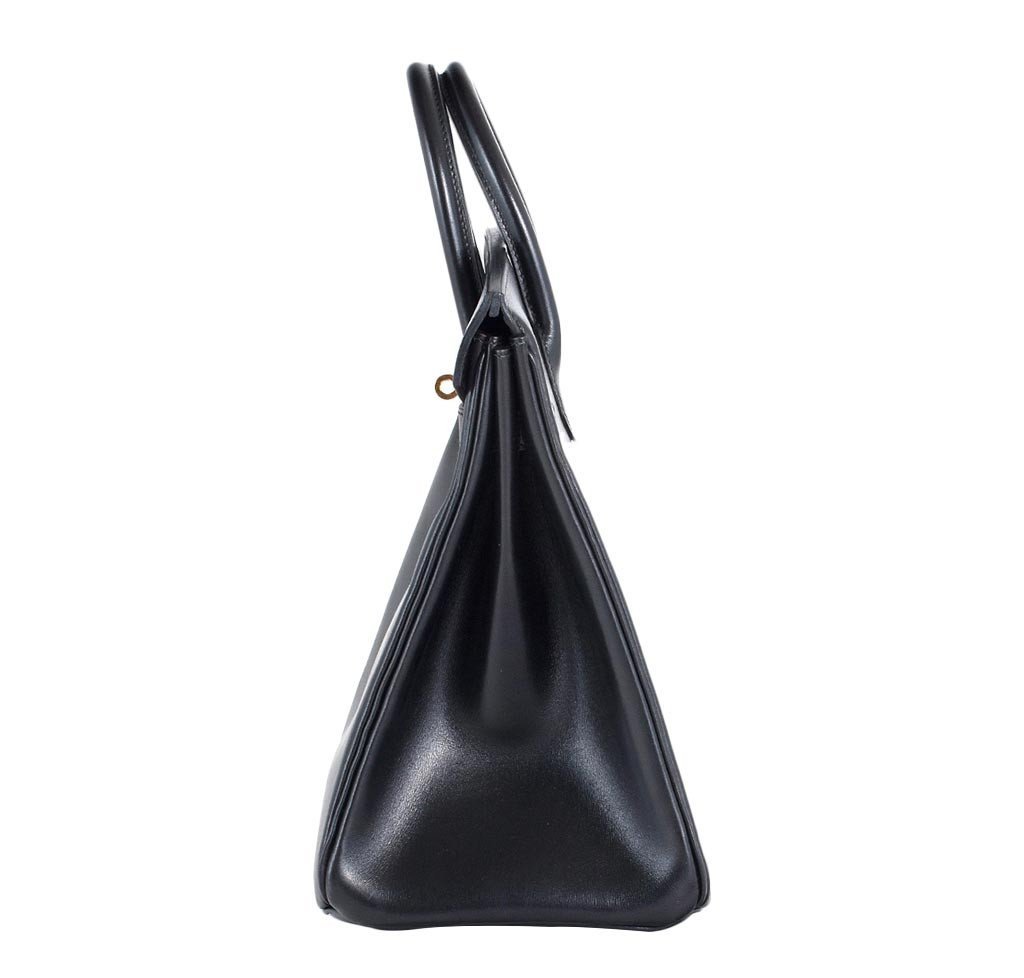 Hermès HAC 32 Black Bag GHW