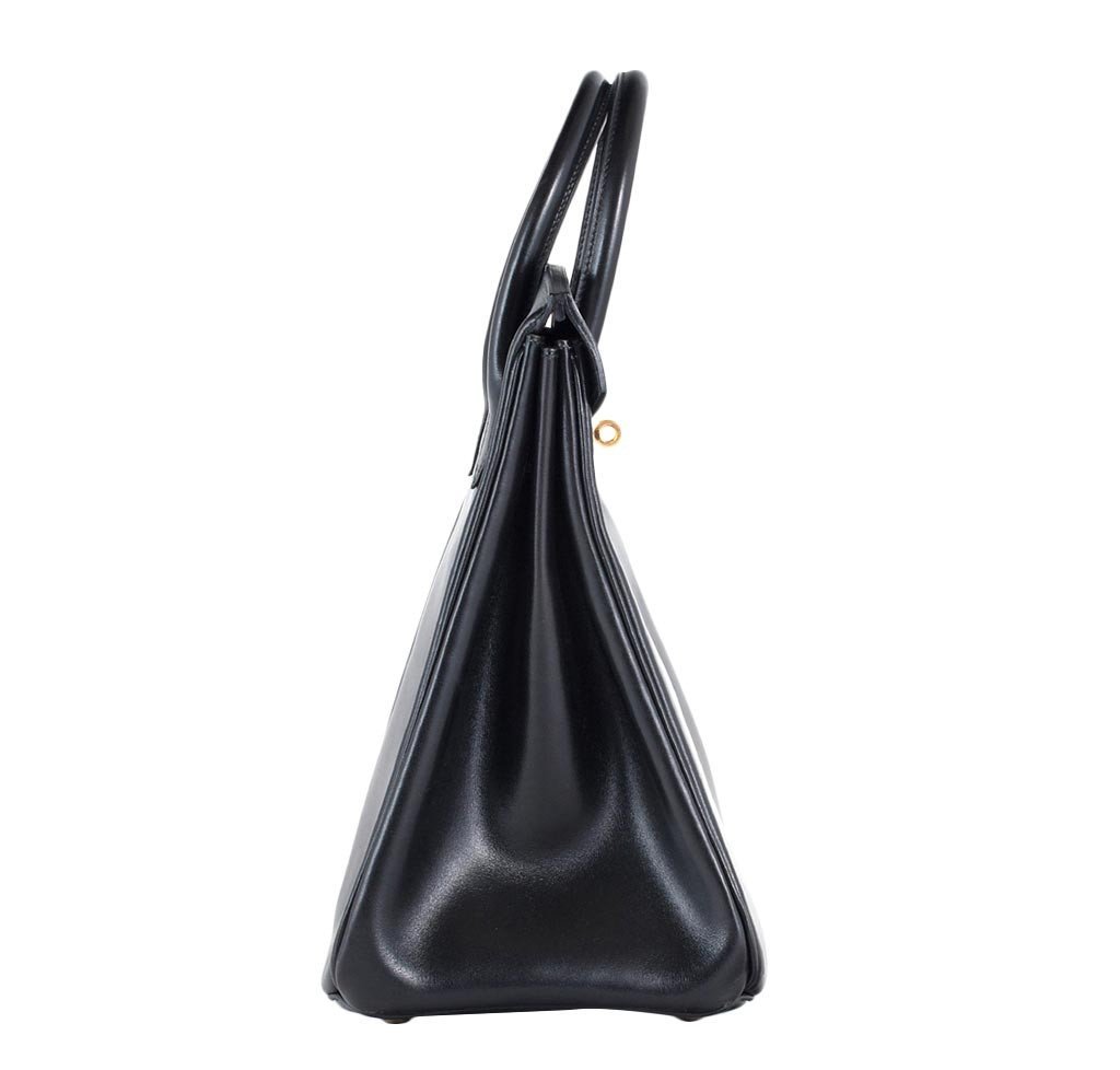 Hermès HAC 32 Black Bag GHW