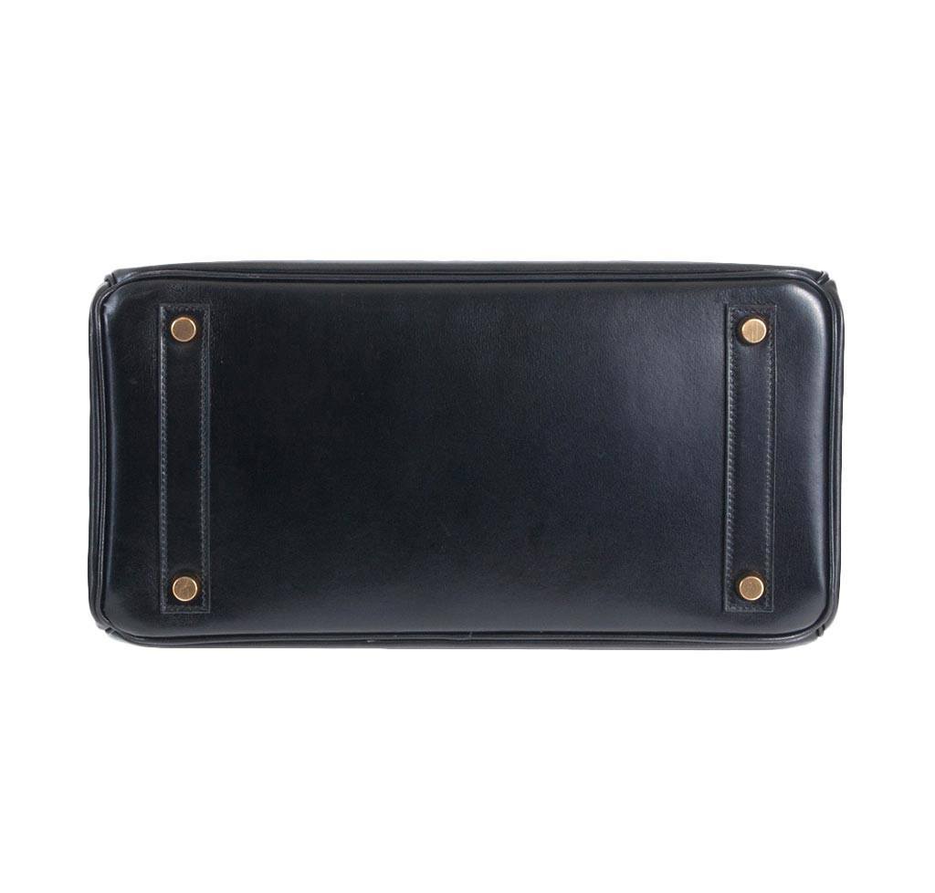 Hermès HAC 32 Black Bag GHW