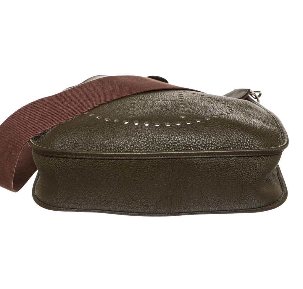 Hermès Evelyne I Bag Brown Clemence Leather