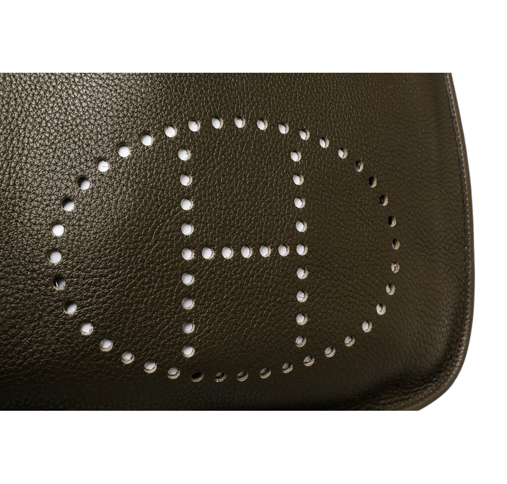 Hermès Evelyne I Bag Brown Clemence Leather