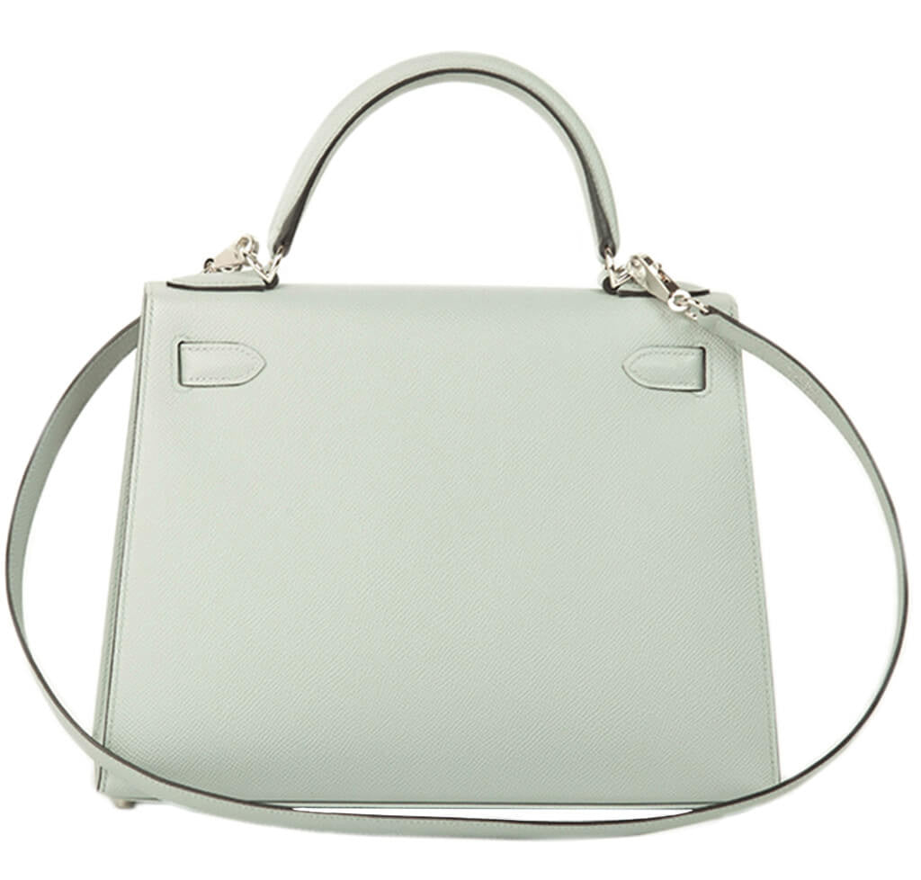 Hermès Epsom Kelly 28 Bleu Glacier Bag